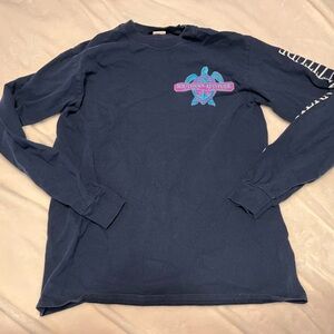 Navy Blue Long Sleeve Shirt